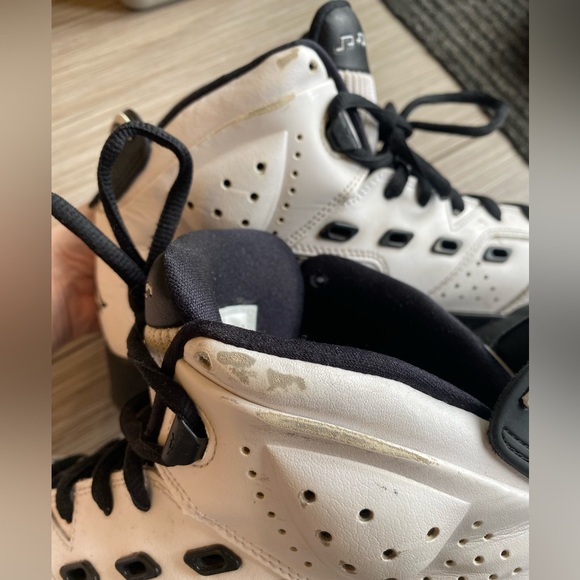 Nike Air Jordan 6-17-23 Motorsports Black & White with Music Note Tongue Size 10 - Picture 14 of 15